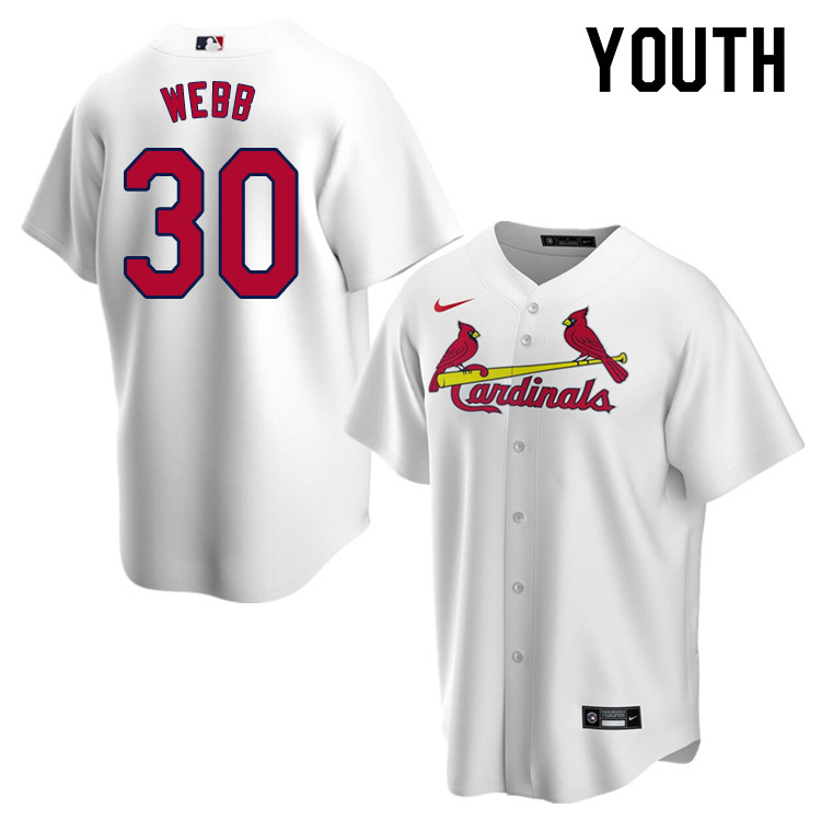 Nike Youth #30 Tyler Webb St.Louis Cardinals Baseball Jerseys Sale-White